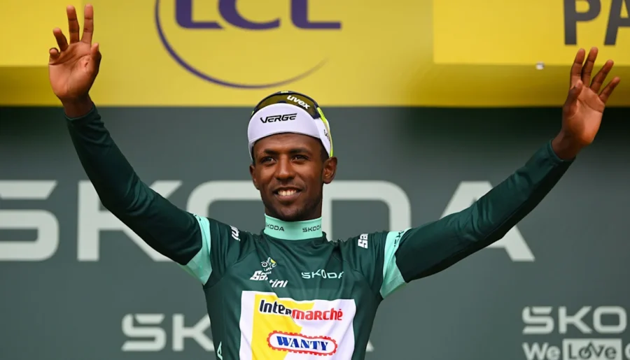 Girmay Recreates Tour de France Glories with Stunning New Team
