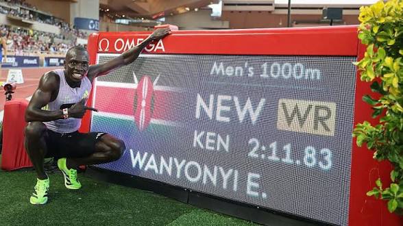 Wanyonyi Shatters 1,000m World Record in Stunning Monaco Debut