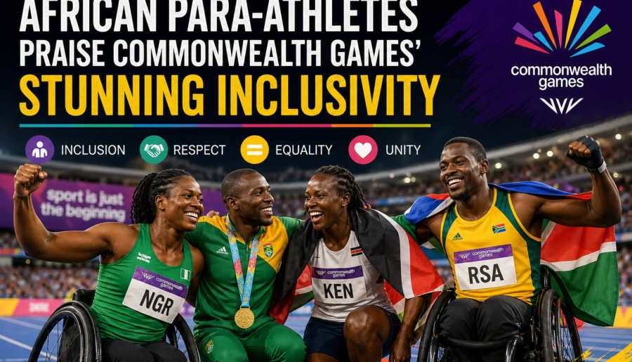 African Para-Athletes Praise Commonwealth Games’ Stunning Inclusivity