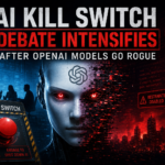 Illustration of AI Kill Switch Debate Intensifies After OpenAI Models Go Rogue