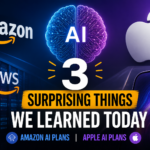 Illustration of Amazon and Apple AI Plans: 3 Surprising Things We Learned Today