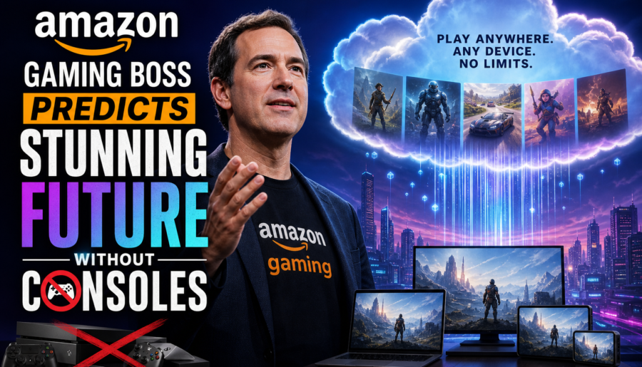 Amazon Gaming Boss Predicts Stunning Future Without Consoles