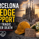 Illustration of Barcelona Pledge Support After Tragic Worker Death