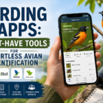 Illustration of Birding Apps: Must-Have Tools for Effortless Avian Identification