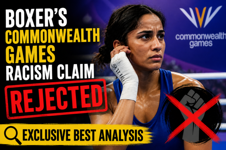 Illustration of Boxer’s Commonwealth Games Racism Claim Rejected: Exclusive Best Analysis