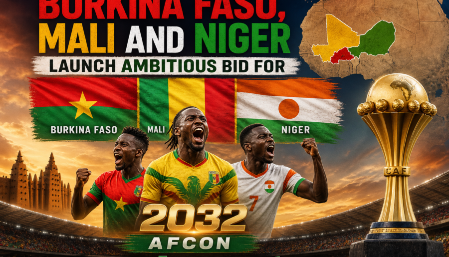 Burkina Faso, Mali and Niger Launch Ambitious Bid for 2032 Afcon