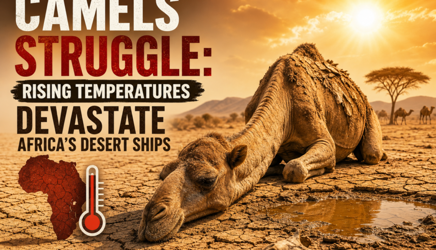Camels Struggle: Rising Temperatures Devastate Africa’s Desert Ships