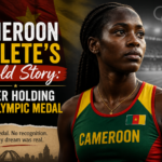 Illustration of Cameroon Athlete’s Untold Story: Never Holding Her Olympic Medal