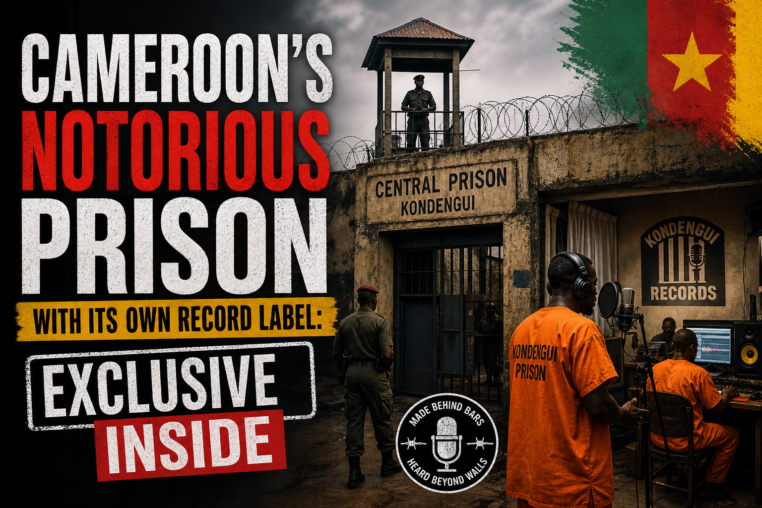 Illustration of Cameroon’s Notorious Prison with Its Own Record Label: Exclusive Inside