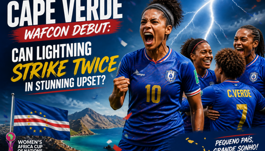 Cape Verde Wafcon Debut: Can Lightning Strike Twice in Stunning Upset?