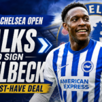 Illustration of Chelsea Open Talks to Sign Brighton Striker Welbeck in Must-Have Deal