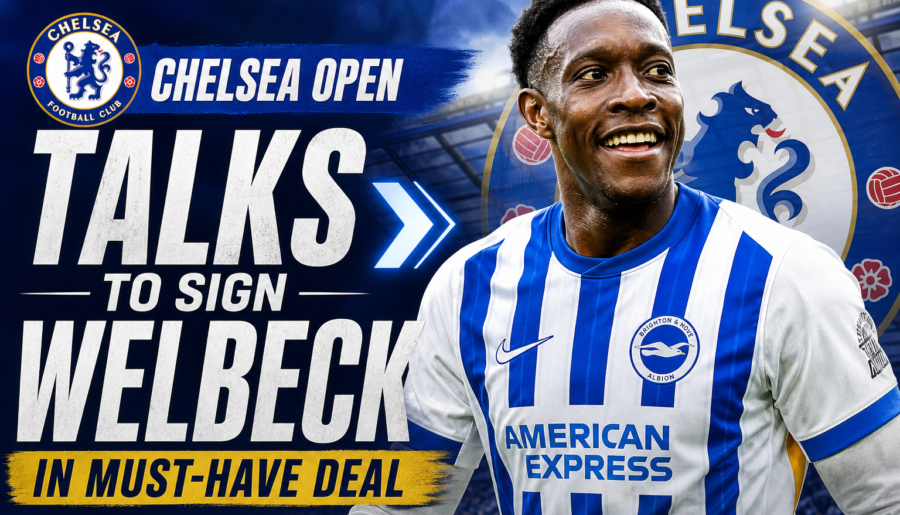 Chelsea Open Talks to Sign Brighton Striker Welbeck in Must-Have Deal