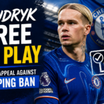 Illustration of Chelsea's Mudryk Free to Play After Appeal Against Doping Ban