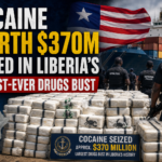 Illustration of Cocaine Worth $370m Seized in Liberia's Biggest-Ever Drugs Bust