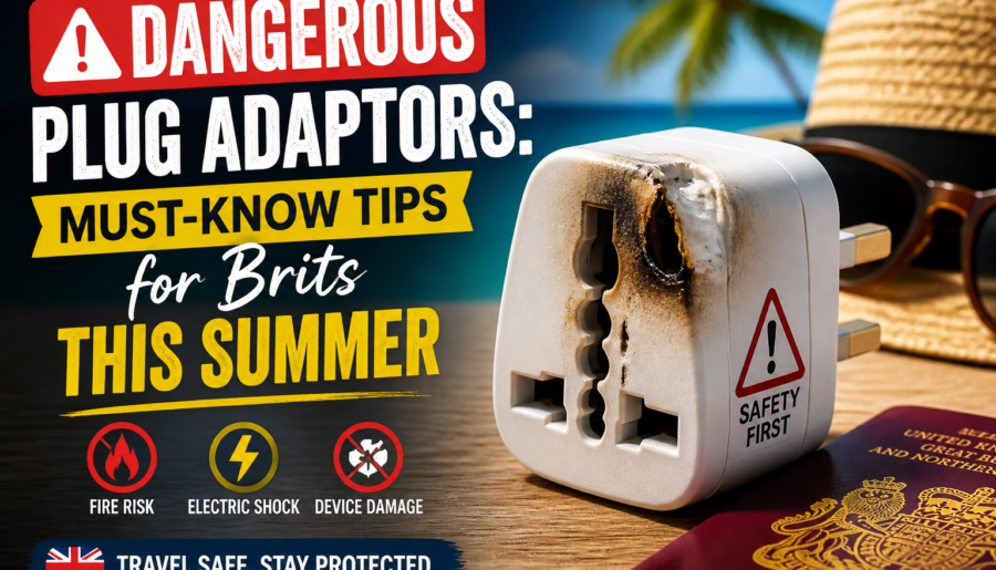 Dangerous Plug Adaptors: Must-Know Tips for Brits This Summer