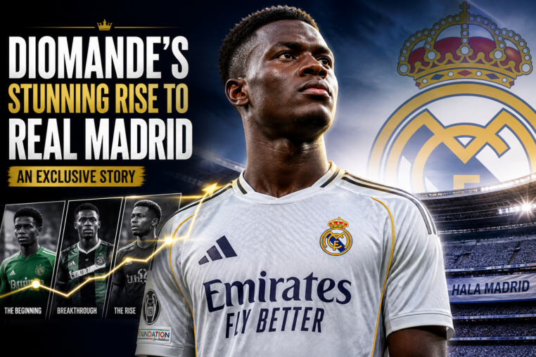 Illustration of Diomande's Stunning Rise to Real Madrid: An Exclusive Story
