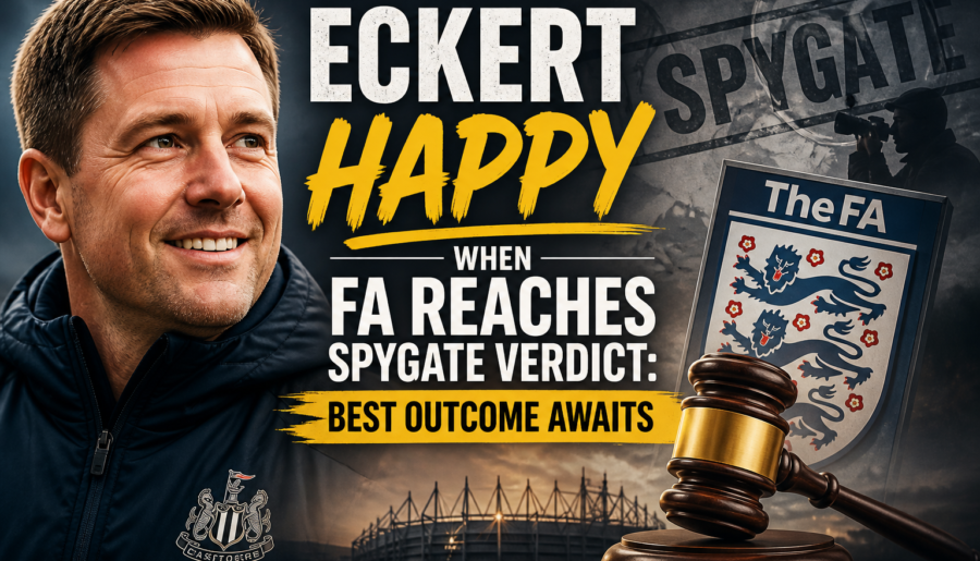 Eckert Happy When FA Reaches Spygate Verdict: Best Outcome Awaits