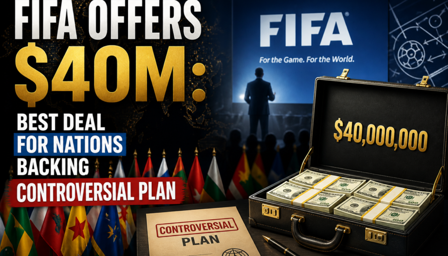 FIFA Offers $40m: Best Deal for Nations Backing Controversial Plan