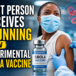 Illustration of First Person Receives Stunning New Experimental Ebola Vaccine