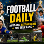 Illustration of Football Daily: Must-Have Best Moments for True Fans
