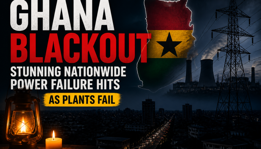 Ghana Blackout: Stunning Nationwide Power Failure Hits as Plants Fail