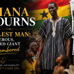 Illustration of Ghana Mourns Tallest Man: A Generous, Beloved Giant Remembered
