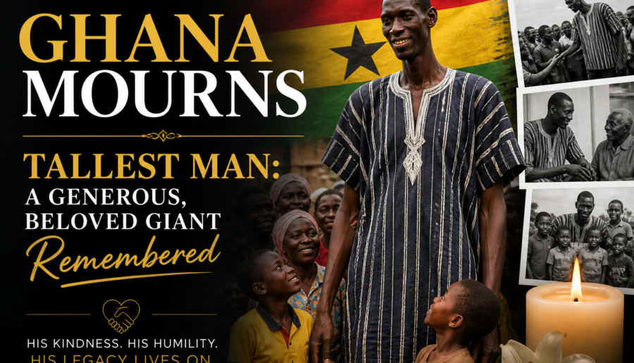 Ghana Mourns Tallest Man: A Generous, Beloved Giant Remembered