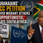 Illustration of Ghanaians' ICC Petition Over Migrant Attacks 'Opportunistic,' Says South Africa