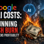 Illustration of Google’s AI Costs: Stunning Cash Burn Threatens Profitability