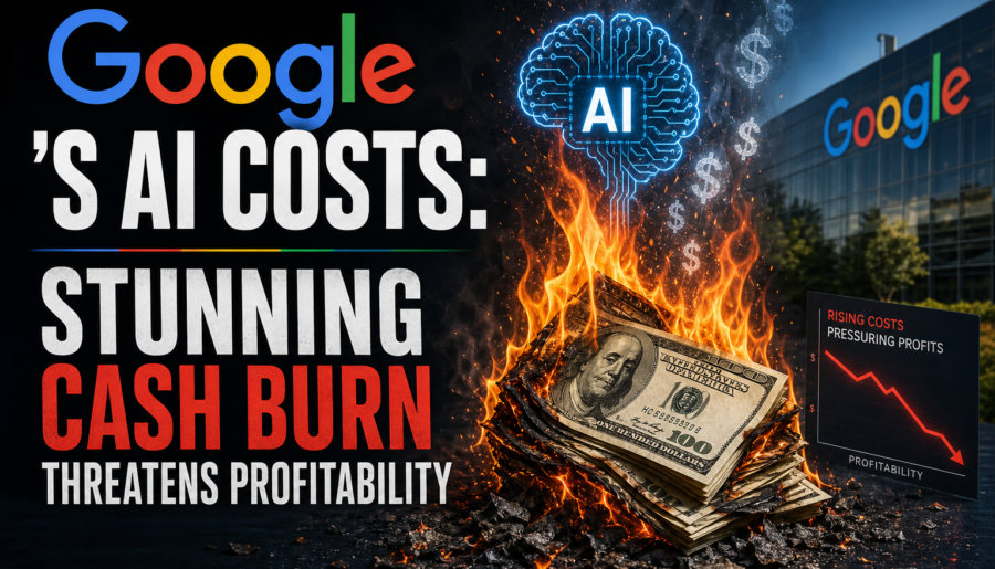 Google’s AI Costs: Stunning Cash Burn Threatens Profitability