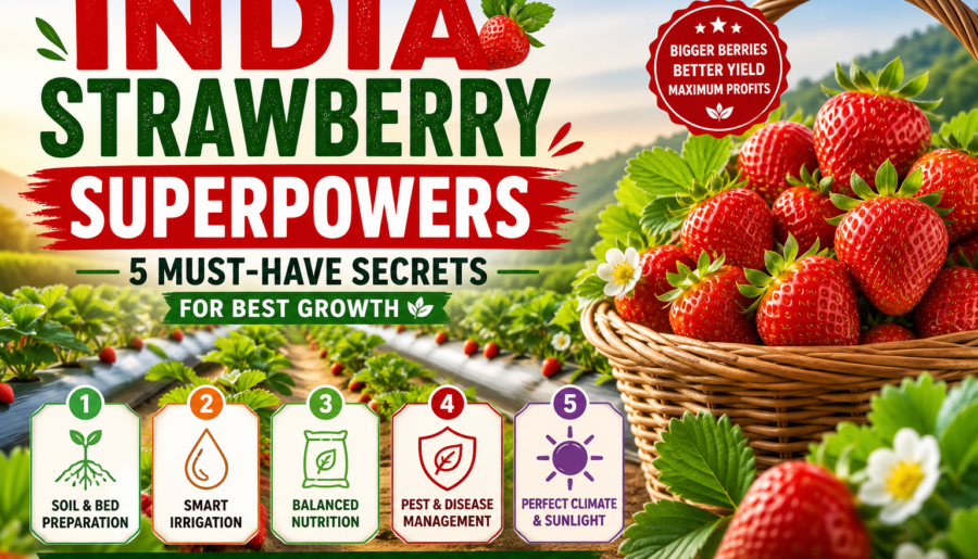 India Strawberry Superpowers: 5 Must-Have Secrets for Best Growth