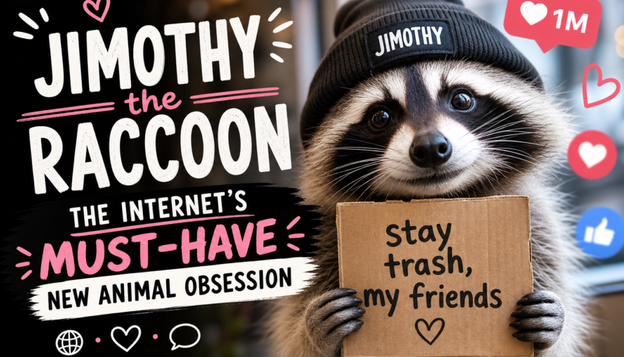 Jimothy the Raccoon: The Internet’s Must-Have New Animal Obsession