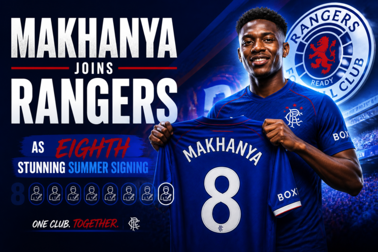 Illustration of Makhanya Joins Rangers as Eighth Stunning Summer Signing