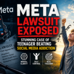 Illustration of Meta Lawsuit Exposed: Stunning Case of Teenager Beating Social Media Addiction