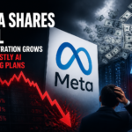 Illustration of Meta Shares Fall as Frustration Grows Over Costly AI Spending Plans
