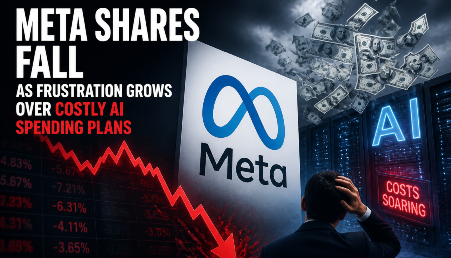 Meta Shares Fall as Frustration Grows Over Costly AI Spending Plans