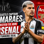 Illustration of Newcastle Captain Guimaraes Expected to Join Arsenal in Stunning Deal