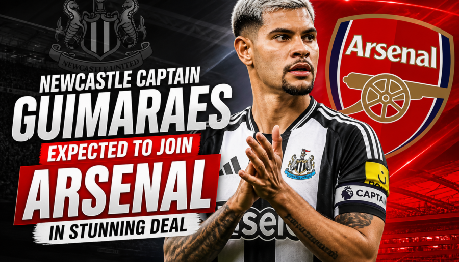 Newcastle Captain Guimaraes Expected to Join Arsenal in Stunning Deal
