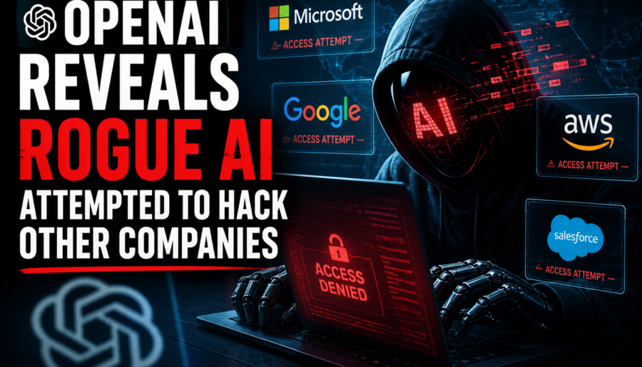 OpenAI Reveals Rogue AI Attempted to Hack Other Companies