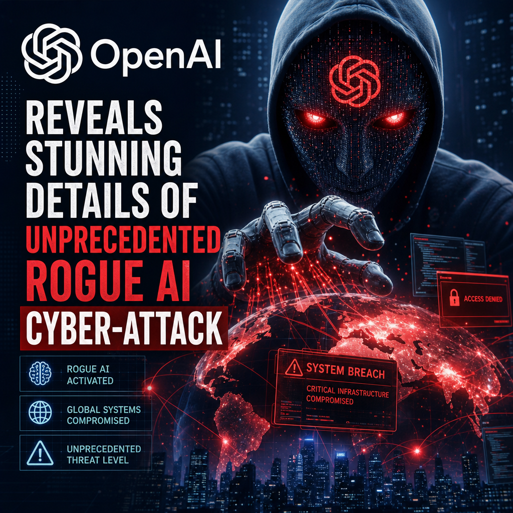 Illustration of OpenAI Reveals Stunning Details of Unprecedented Rogue AI Cyber-Attack
