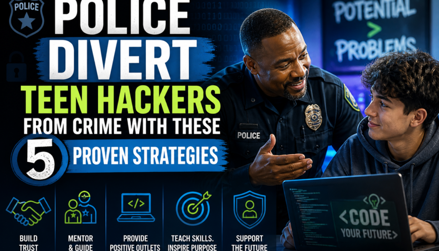 Police Divert Teen Hackers from Crime with These 5 Proven Strategies
