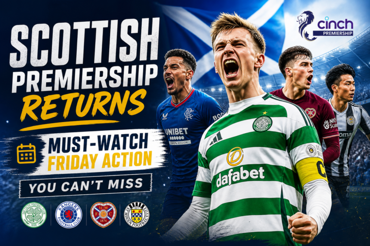 Illustration of Scottish Premiership Returns: Must-Watch Friday Action You Can't Miss