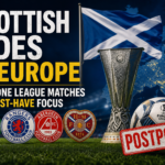Illustration of Scottish Sides in Europe Postpone League Matches for Must-Have Focus