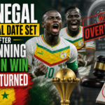 Illustration of Senegal Appeal Date Set After Stunning Afcon Win Overturned