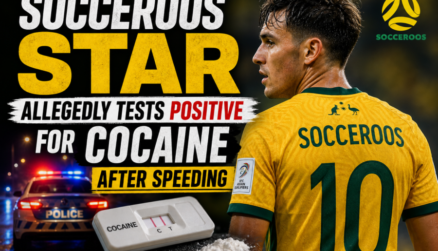 Socceroos Star Allegedly Tests Positive for Cocaine After Speeding