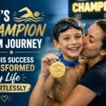 Illustration of Son’s Champion Swim Journey: How His Success Transformed My Life Effortlessly