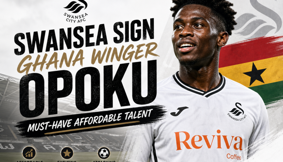 Swansea Sign Ghana Winger Opoku: Must-Have Affordable Talent
