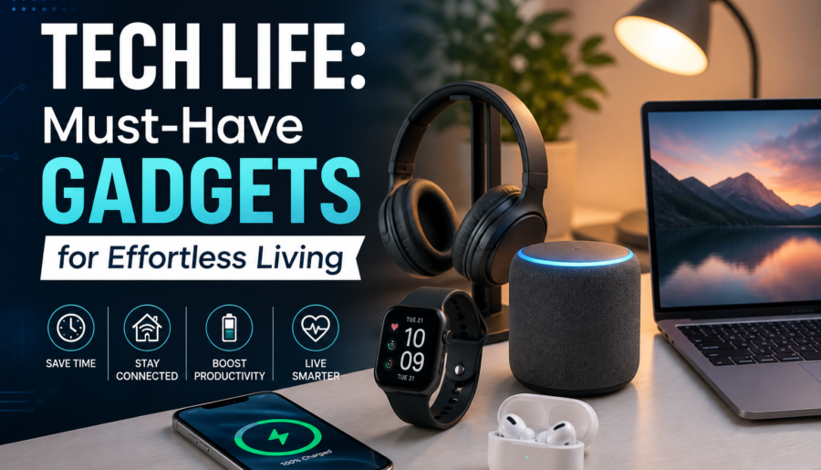 Tech Life: Must-Have Gadgets for Effortless Living