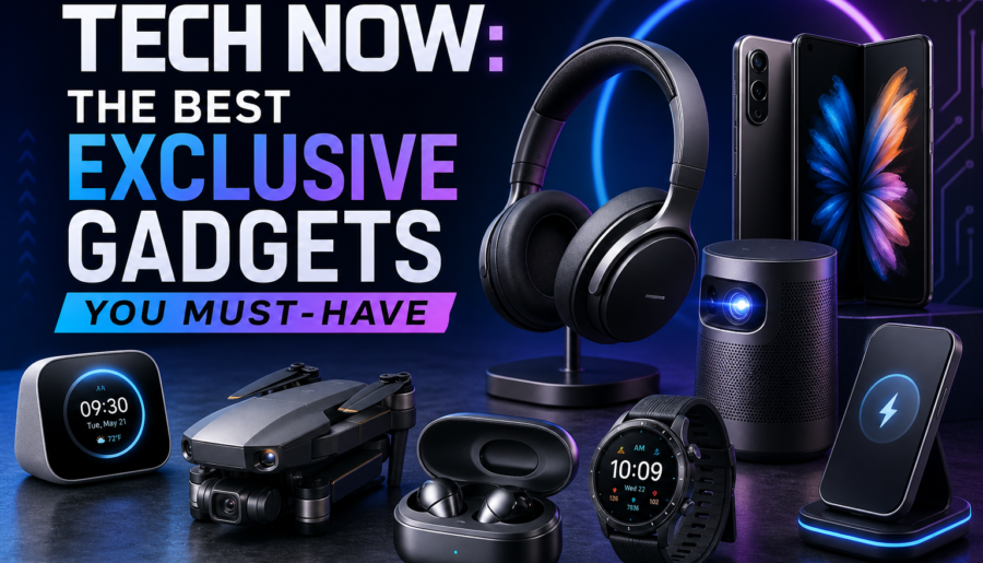Tech Now: The Best Exclusive Gadgets You Must-Have