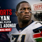 Illustration of US Deports Kenyan Former NFL Player Daniel Adongo in Stunning Move